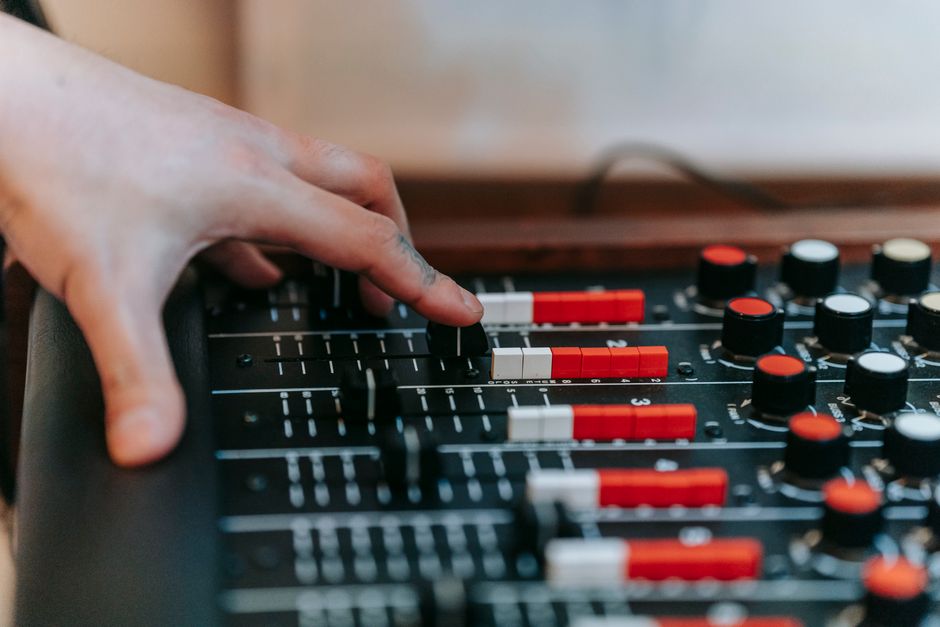 professional audio equipment studio