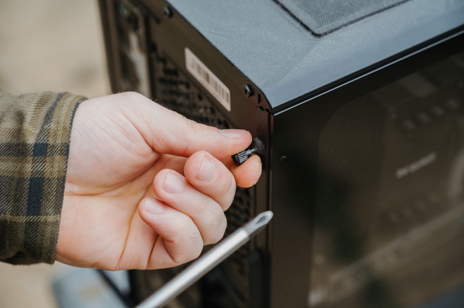 computer case airflow management