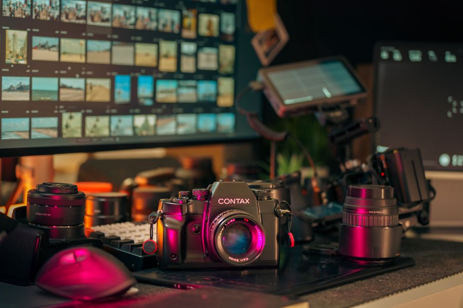 content creator workspace setup