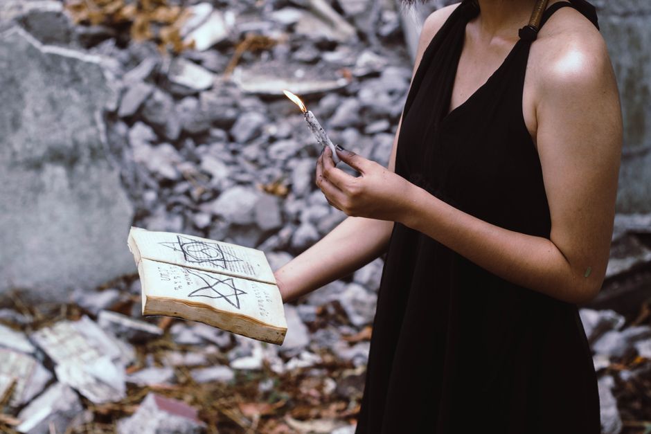 dark magic ritual spell casting
