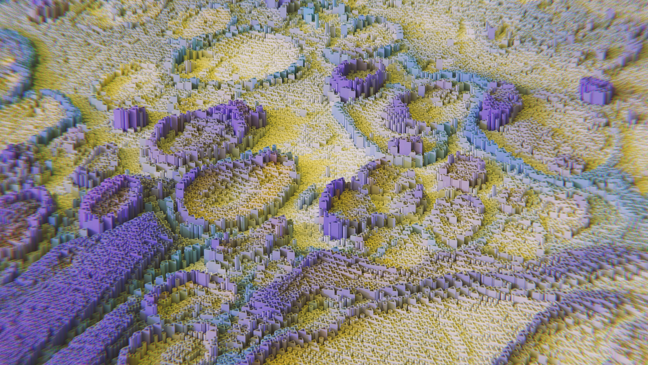 digital landscape algorithm visualization
