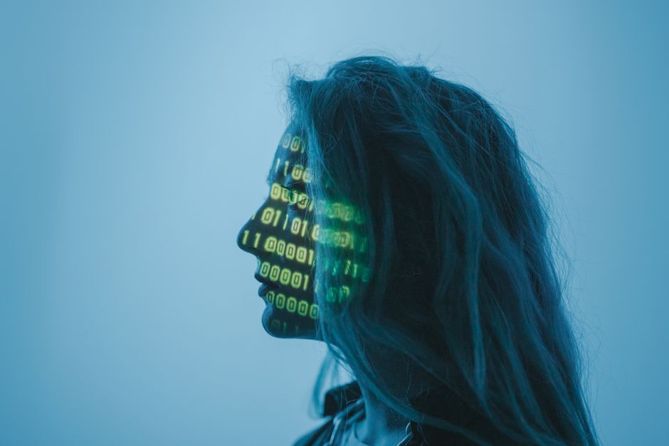programmer coding AI algorithm machine learning