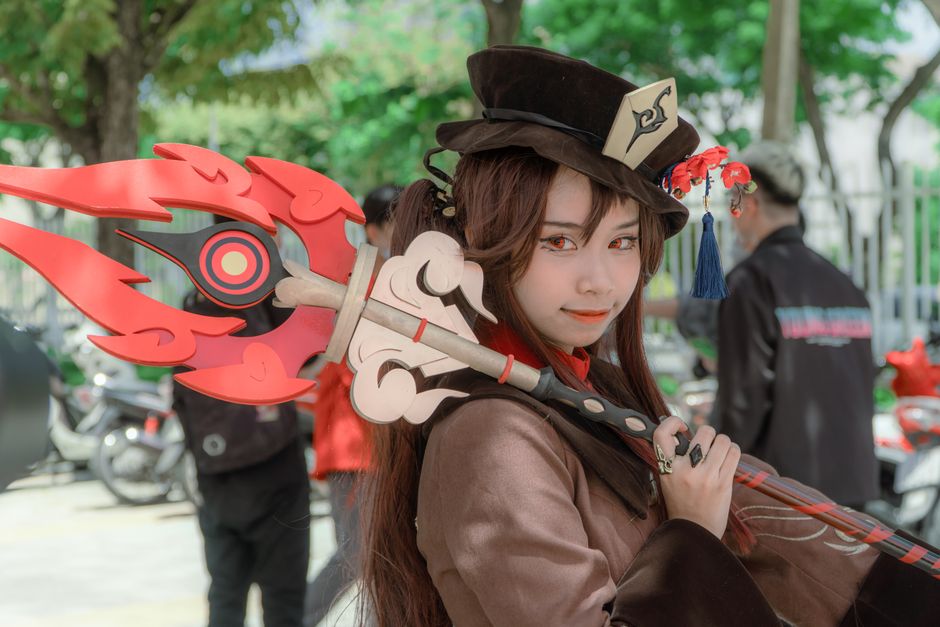 female video game character survival adventure