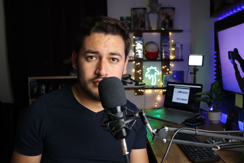 gaming content creator streaming setup