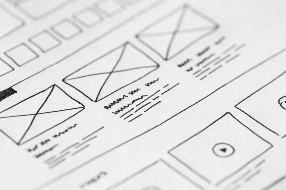 game design architecture wireframe developer