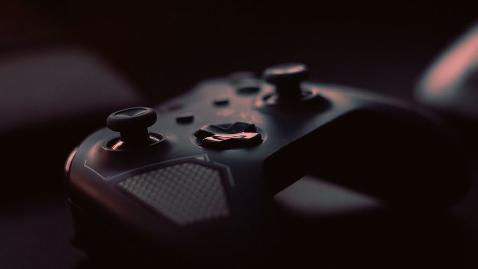 video game controller stress gaming