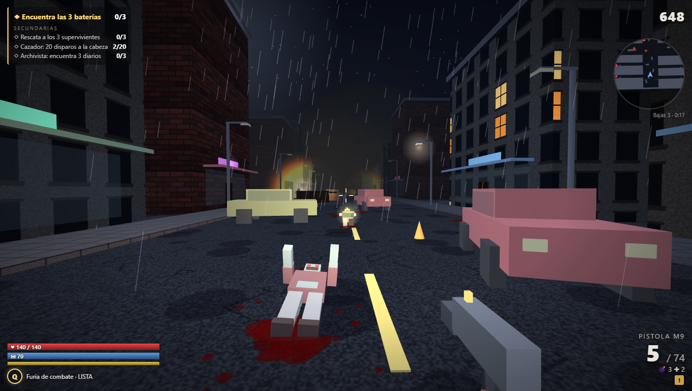 AMANECER MALDITO — Juego de zombis