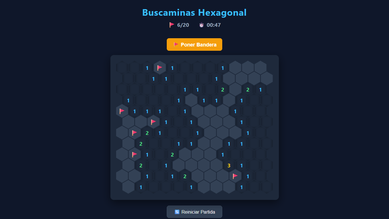 Buscaminas Hexagonal