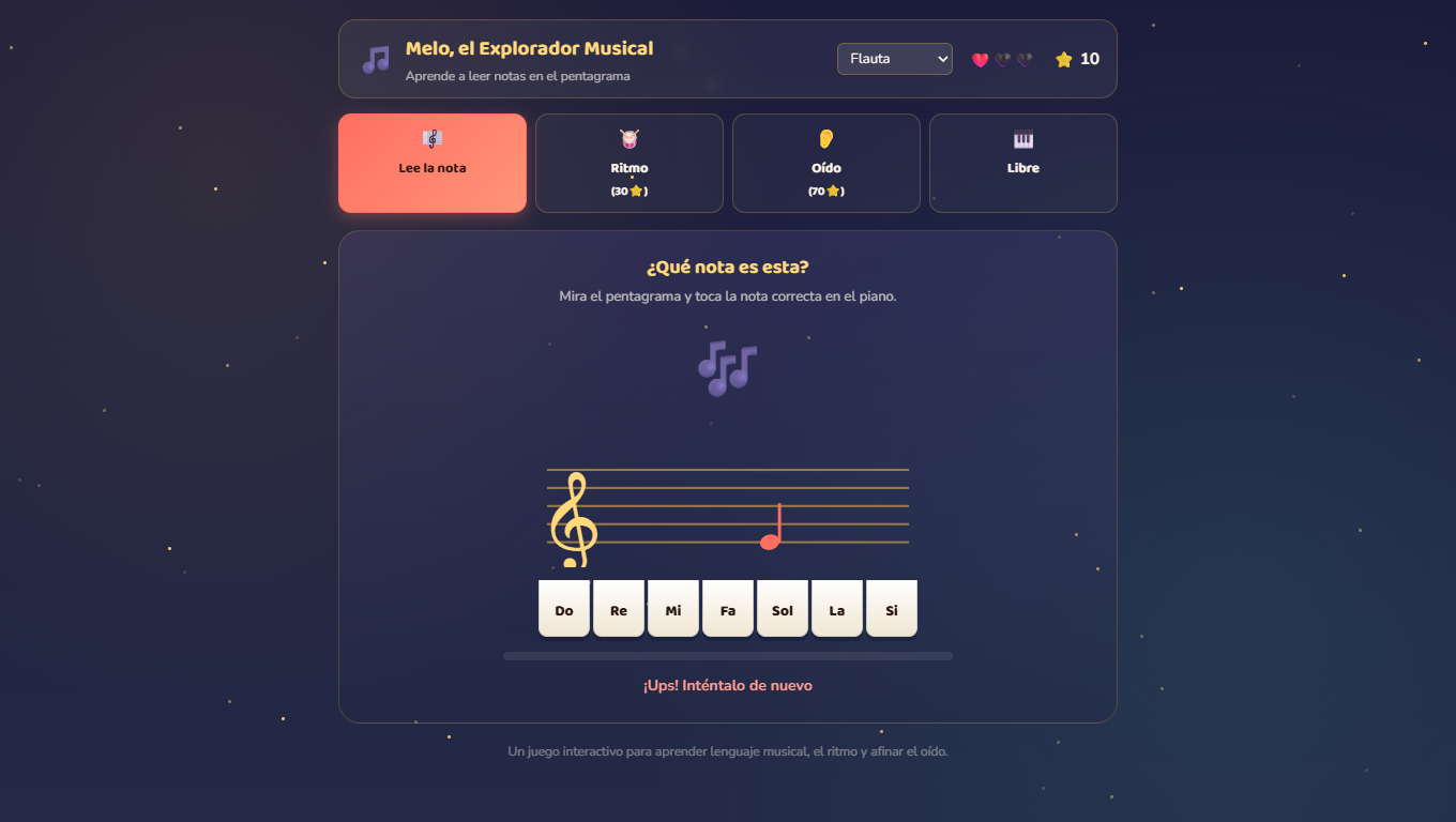 Melo, el Explorador Musical