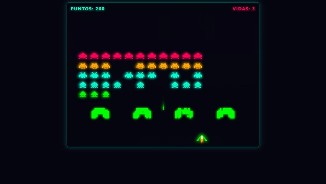 Space Invaders 2d